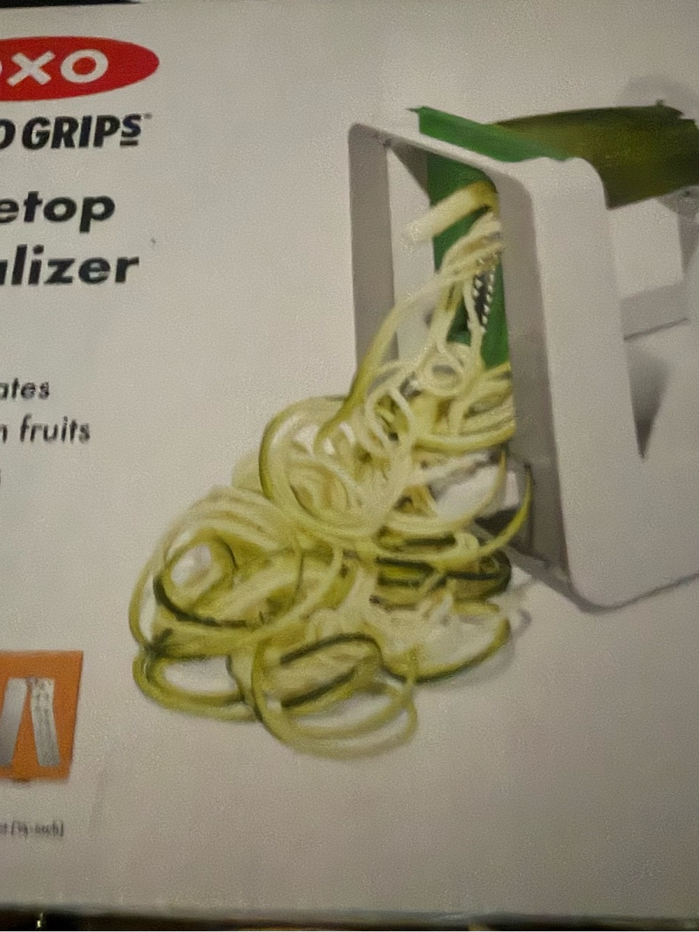 Tabletop Spiralizer
